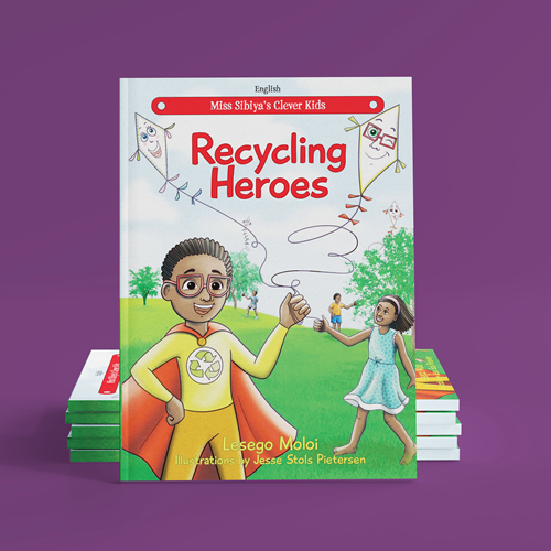 qualibooks recycling heroes book featuring mpact recycling ronnie recycler